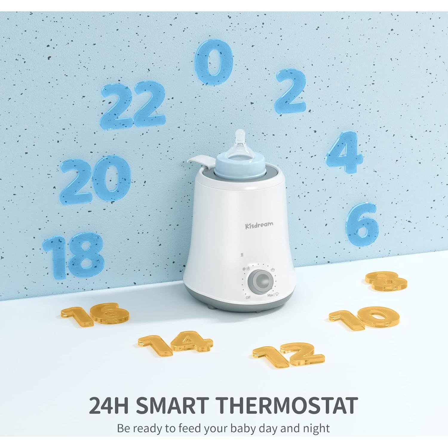 Calentador de Biberones Kisdream 4 en 1 - Rápido y Preciso