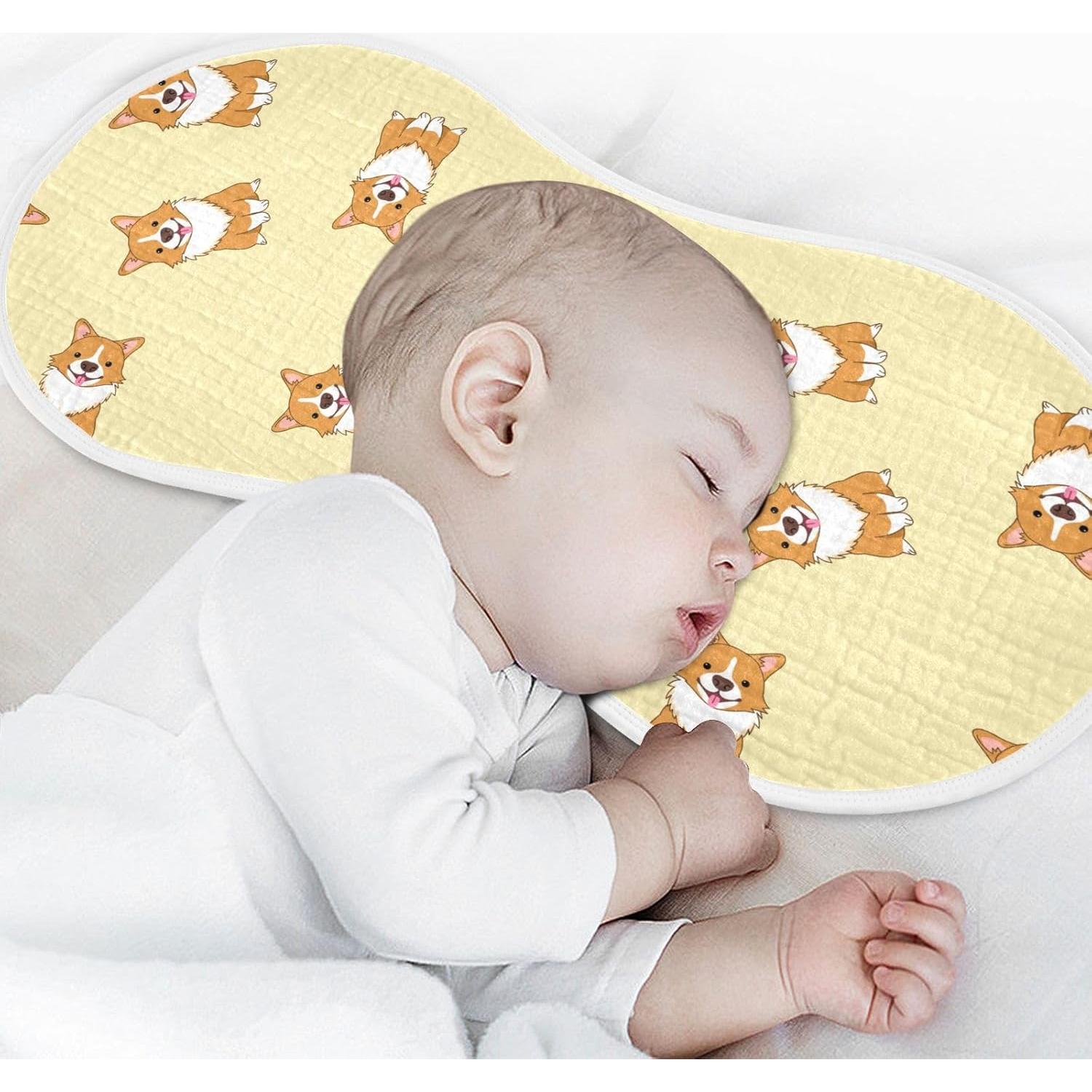 Paquete de 4 Pañales para Eructos Bebé YYZZH Corgi 56x28cm