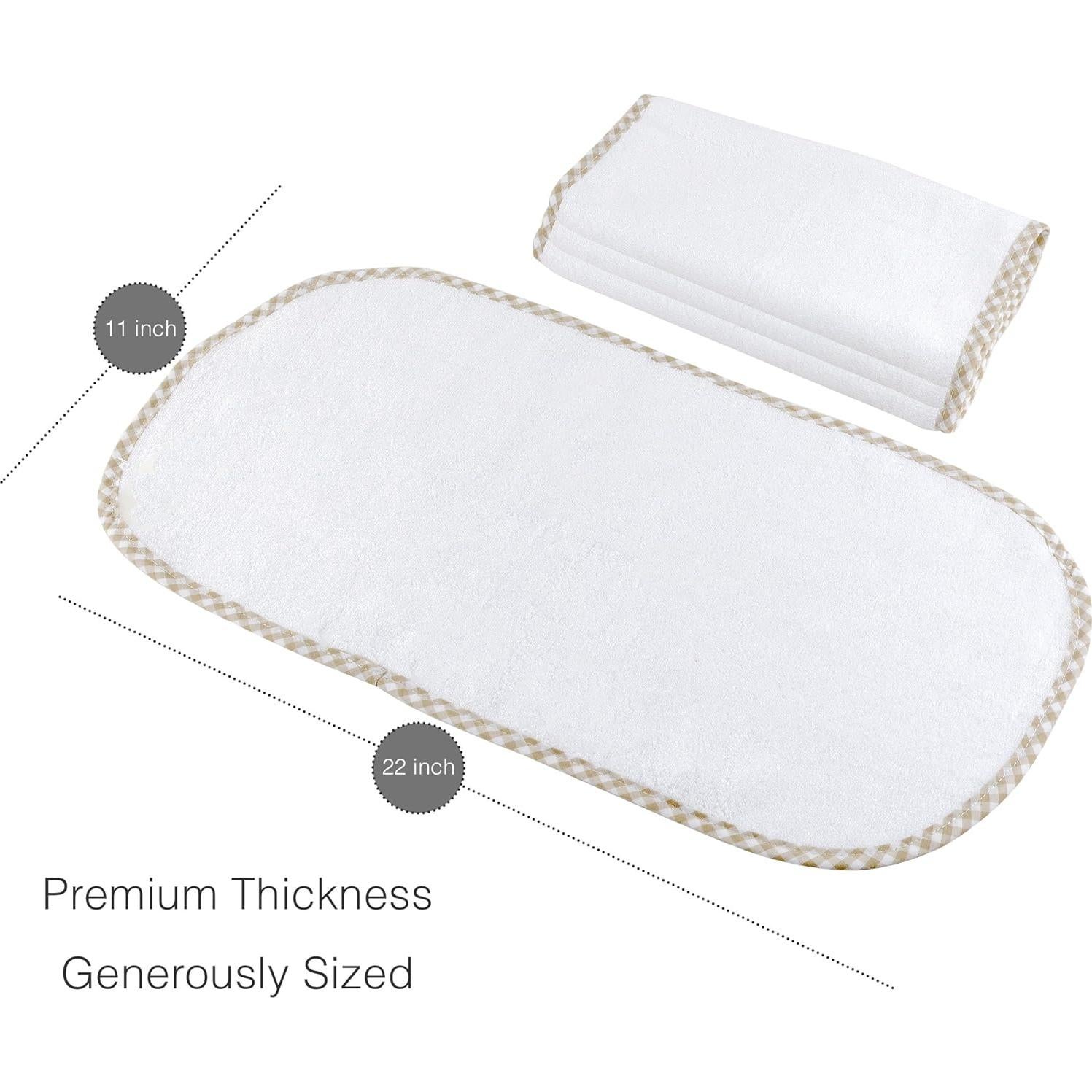 Pañales de Eructo Orgánicos Channing & Yates - 4 Unidades 55.88x27.94cm