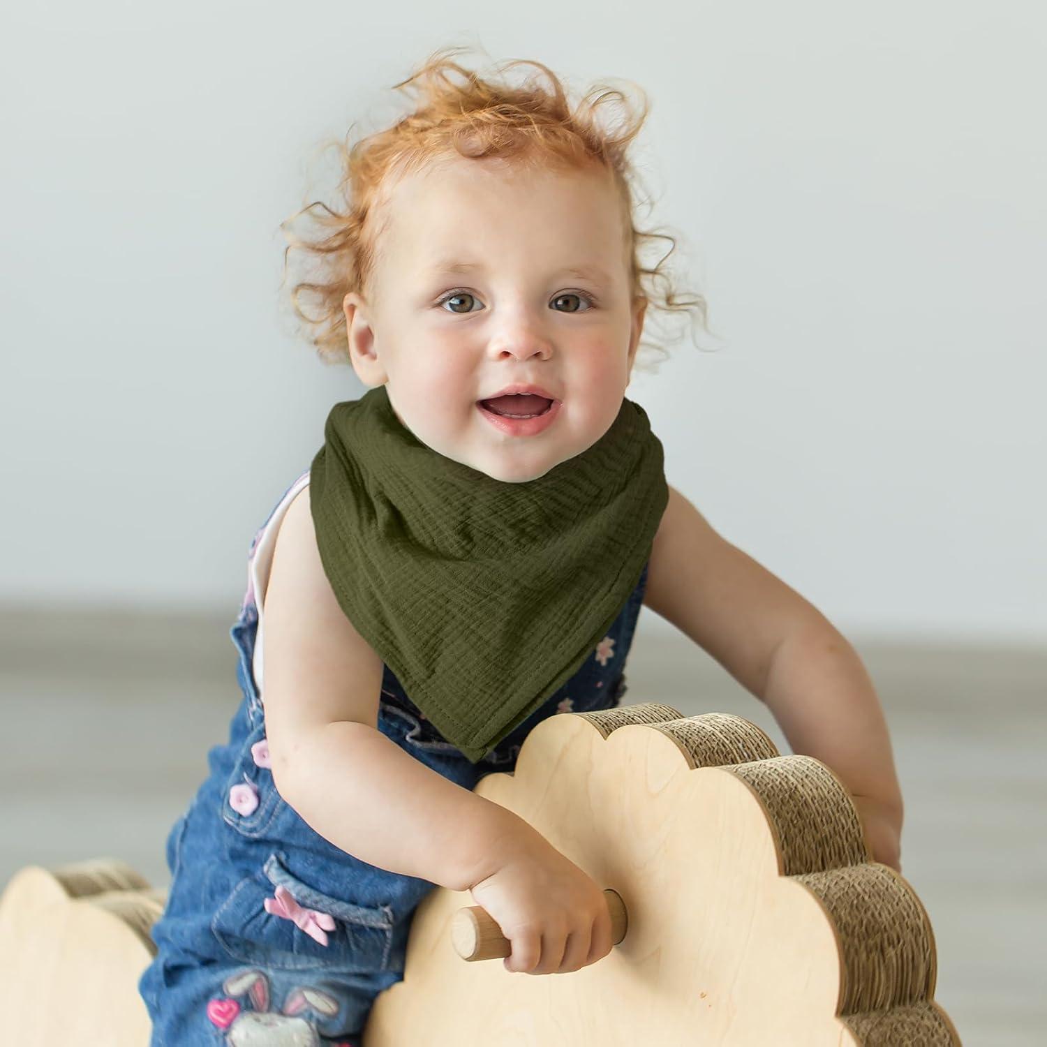 Mantas de Muselina LYRICHOM BABY 5 Unidades 60x60cm Neutras