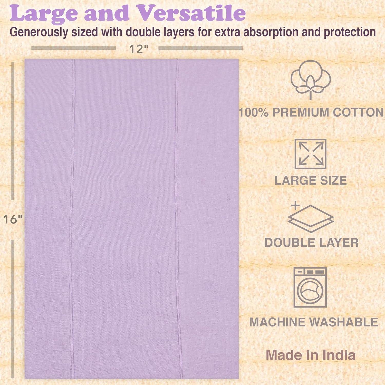 Paños de Eructo para Bebés Bublo Baby - 7 Paquetes 100% Algodón