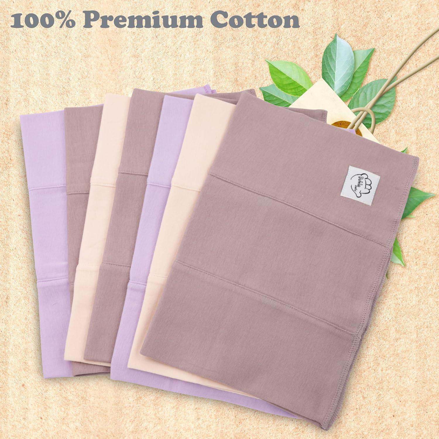 Paños de Eructo para Bebés Bublo Baby - 7 Paquetes 100% Algodón