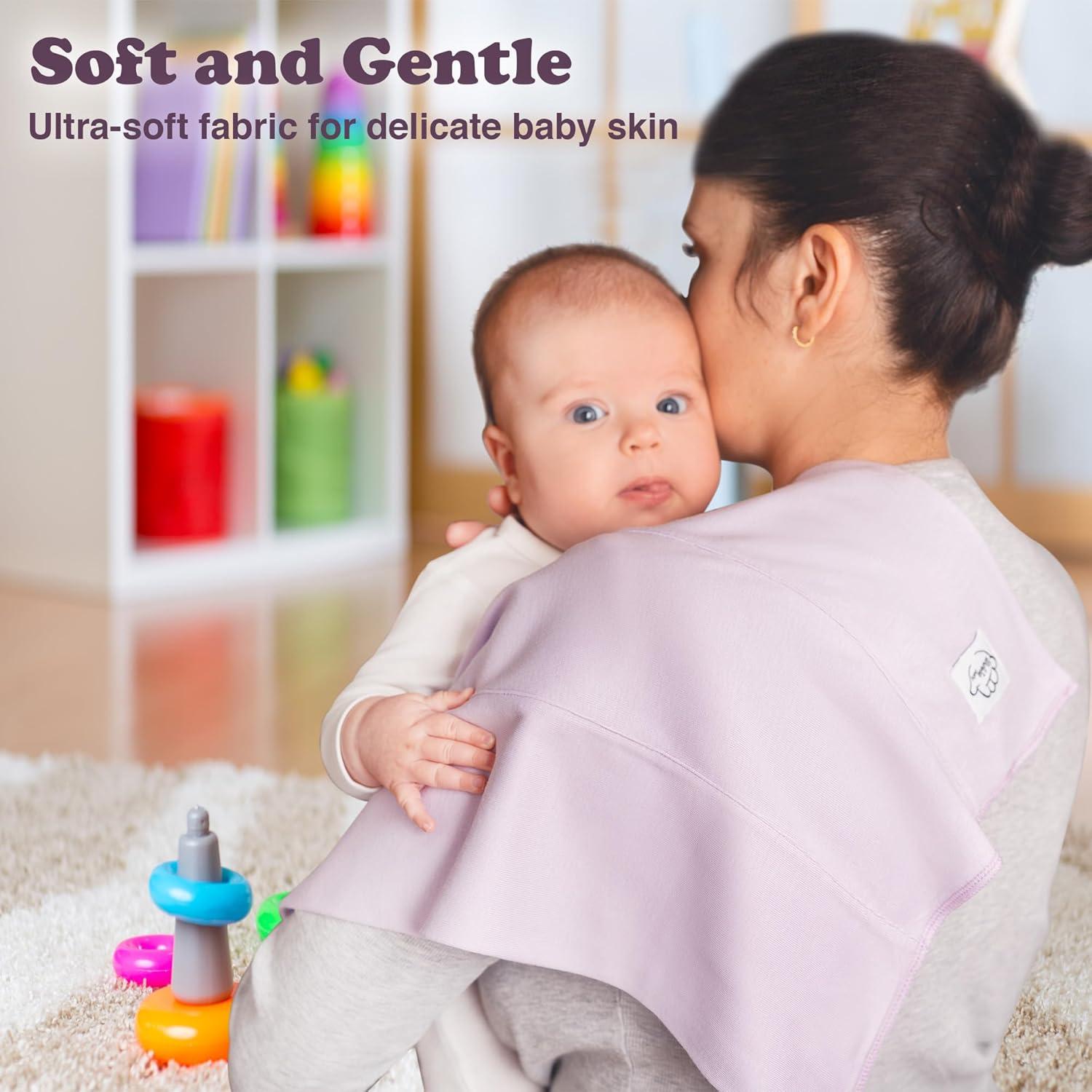 Paños de Eructo para Bebés Bublo Baby - 7 Paquetes 100% Algodón