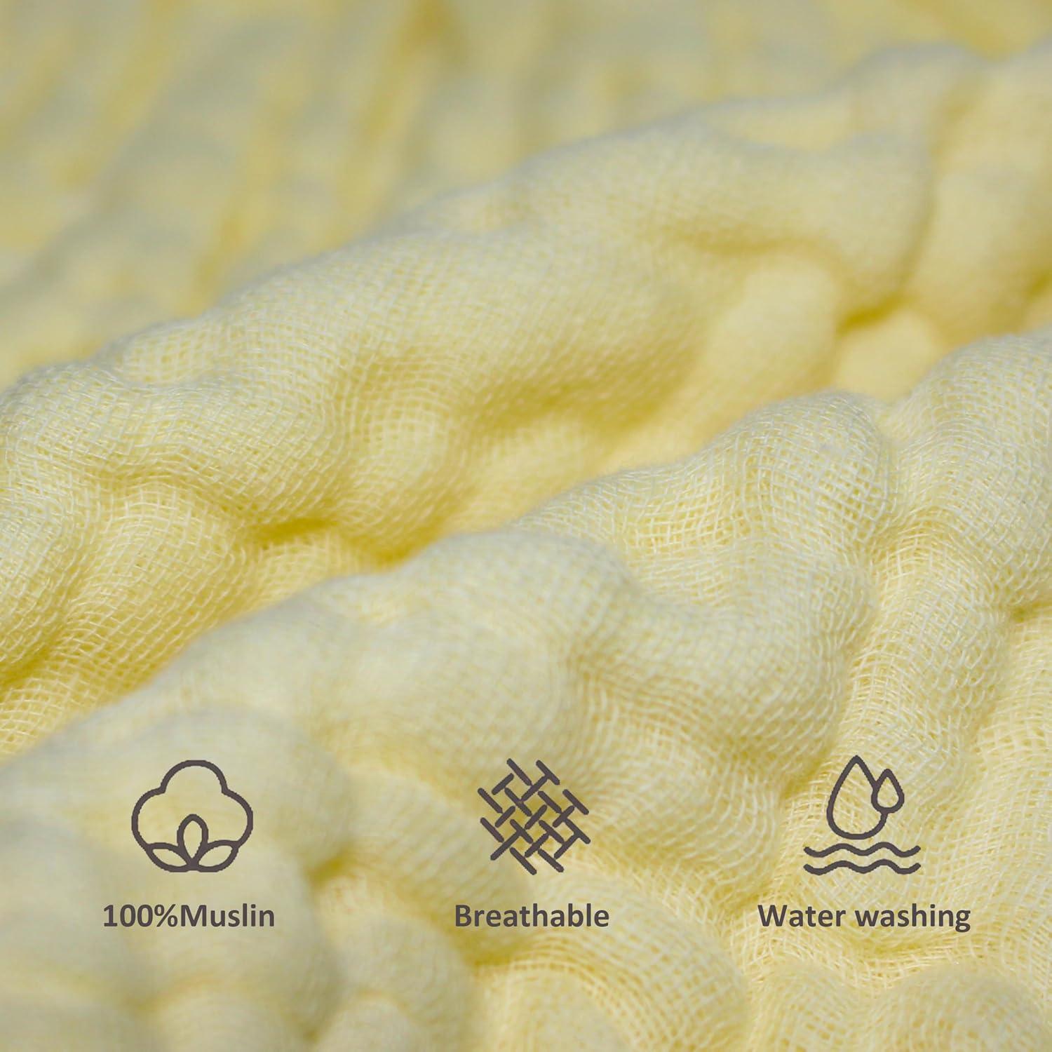 Toallitas de bebé DAMATCH 30x30 cm 5 Pack Algodón Suaves