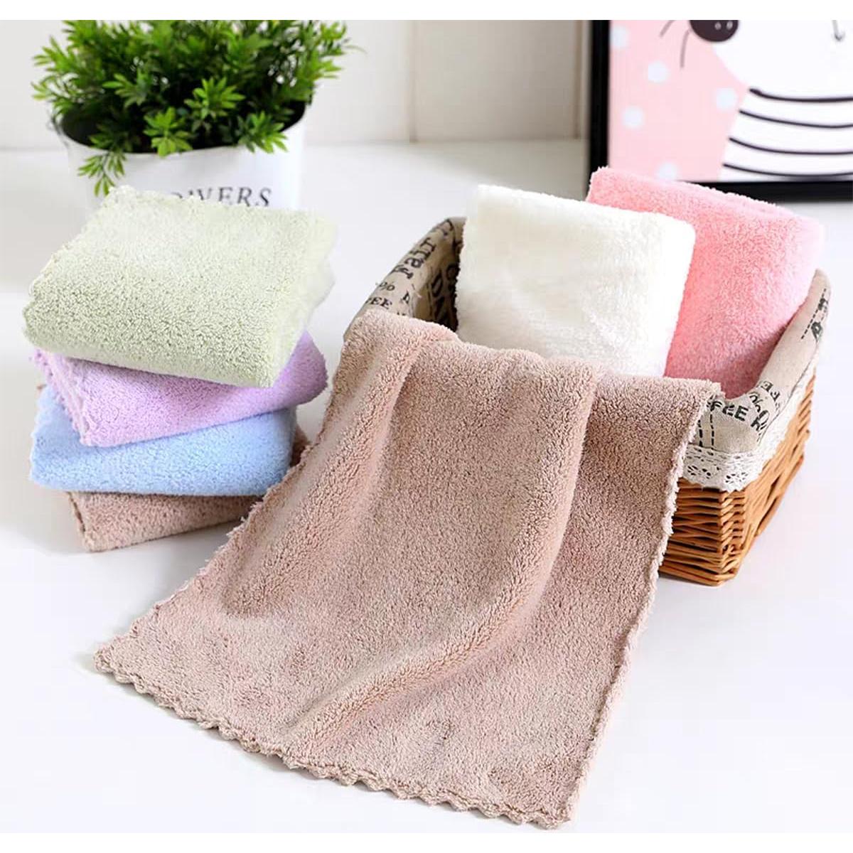 Paquete de 5 Toallas de Microfibra Borsicge 75x35cm Secado Rápido