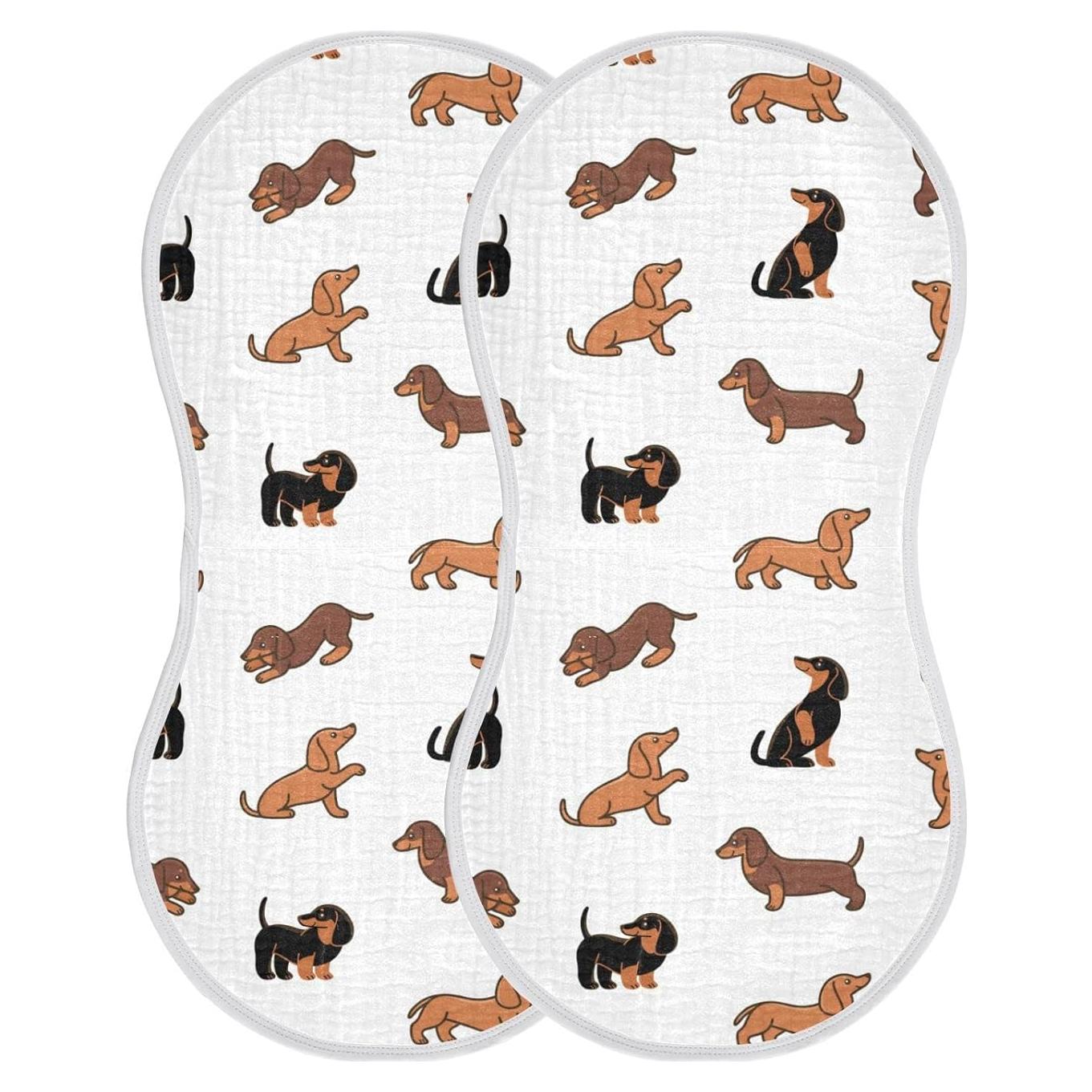 Juego de Paños de Eructos WELLDAY 56x28 cm Algodón Suave