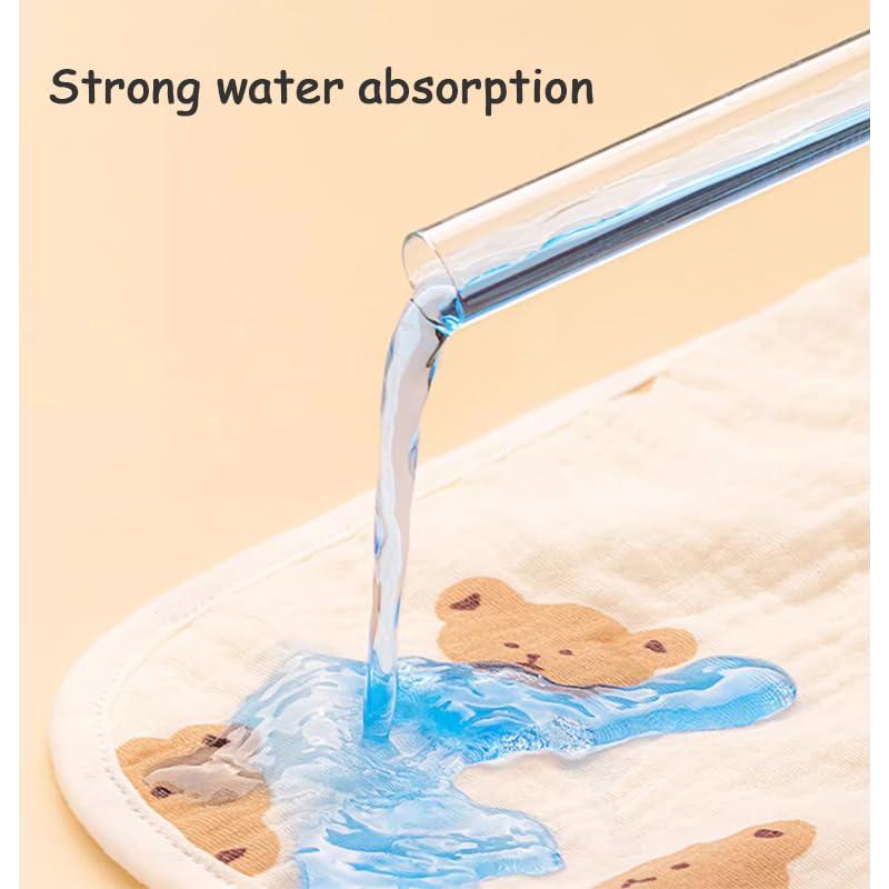 Juego de 8 paños de lavado para bebés Caiery 30x30cm