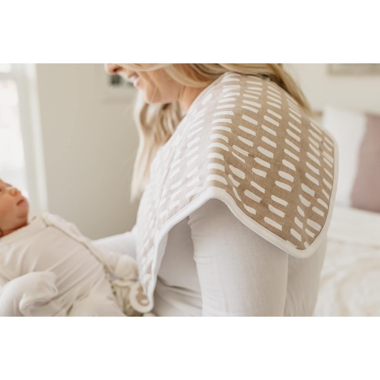 Paño de Eructo para Bebé Copper Pearl Grande 3-Pack Absorbente