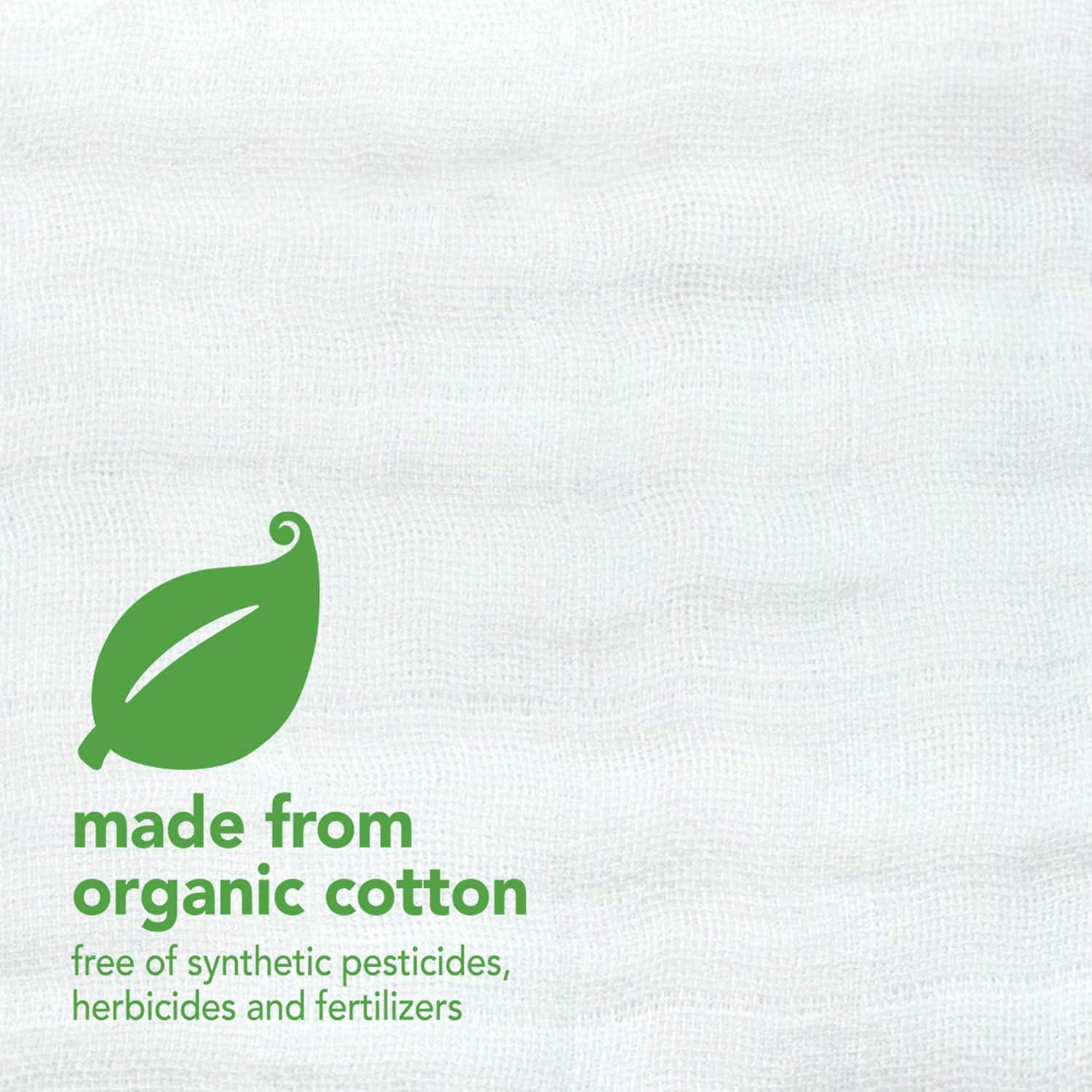 Paños de Eructo de Muselina Algodón Orgánico Green Sprouts