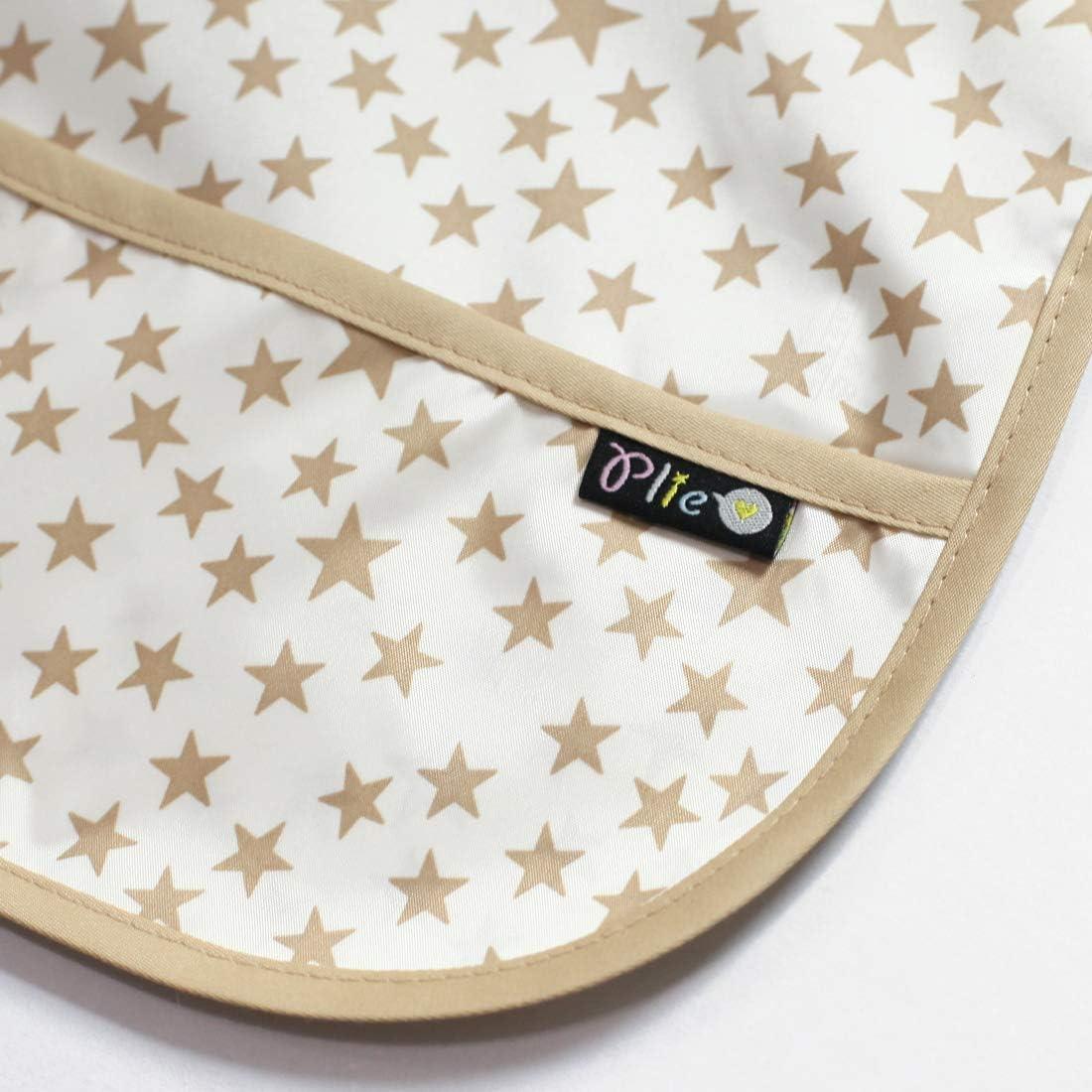 Babero Impermeable de Manga Corta Plie para Bebés 6-24 Meses