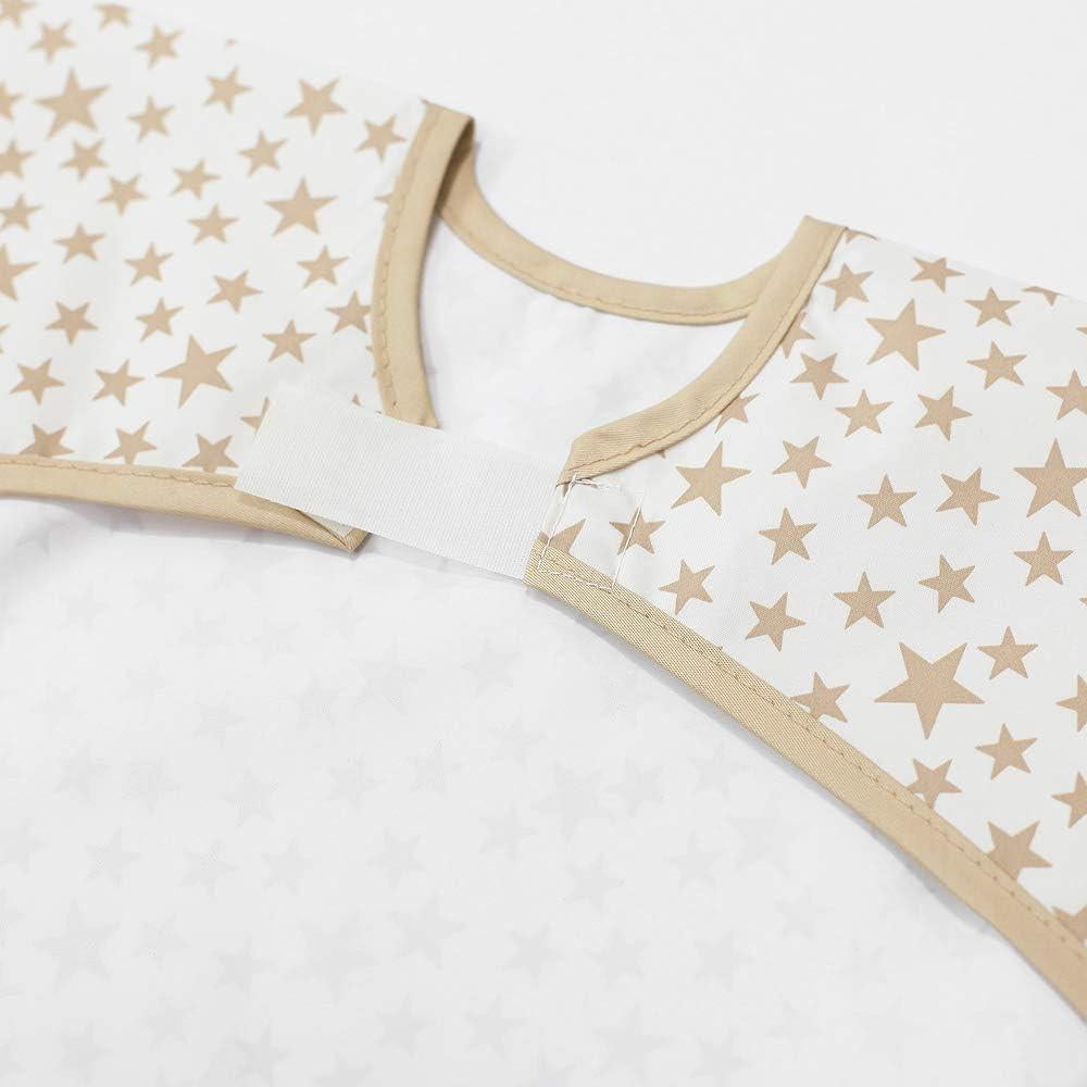Babero Impermeable de Manga Corta Plie para Bebés 6-24 Meses