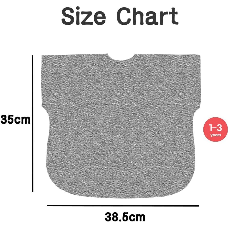 Babero Impermeable de Manga Corta Plie para Bebés 6-24 Meses