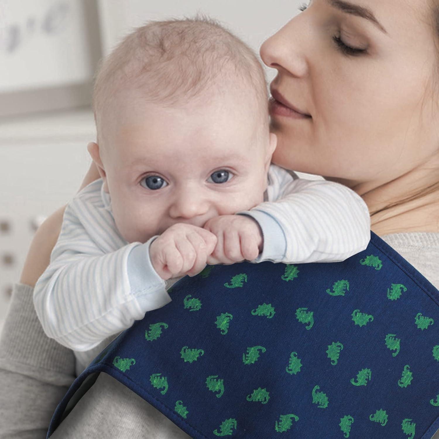 Paños de Eructo Hakochia Algodón Orgánico 8 Unidades Grandes