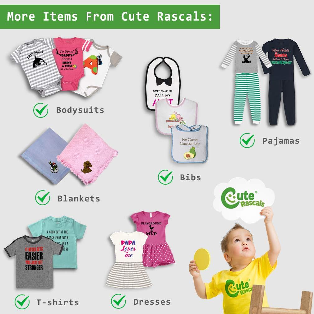 Bibs de Algodón Cute Rascals Unisex Blanco y Rojo