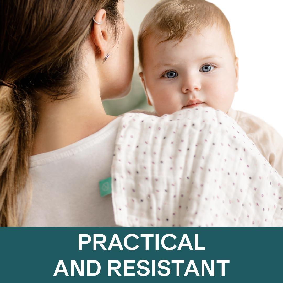 Paquete de 5 Paños de Muselina Koala Babycare 50.8x25.4 cm