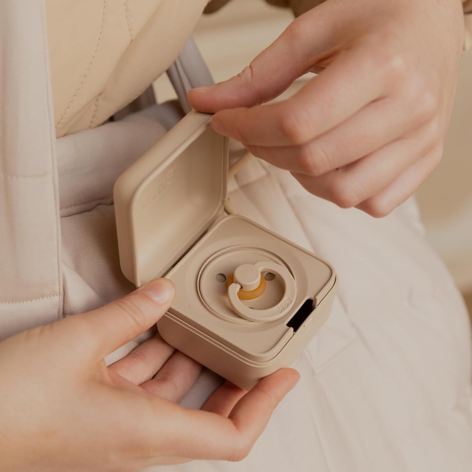 Caja de Chupetes BIBS Petróleo - Esterilizadora Microondas