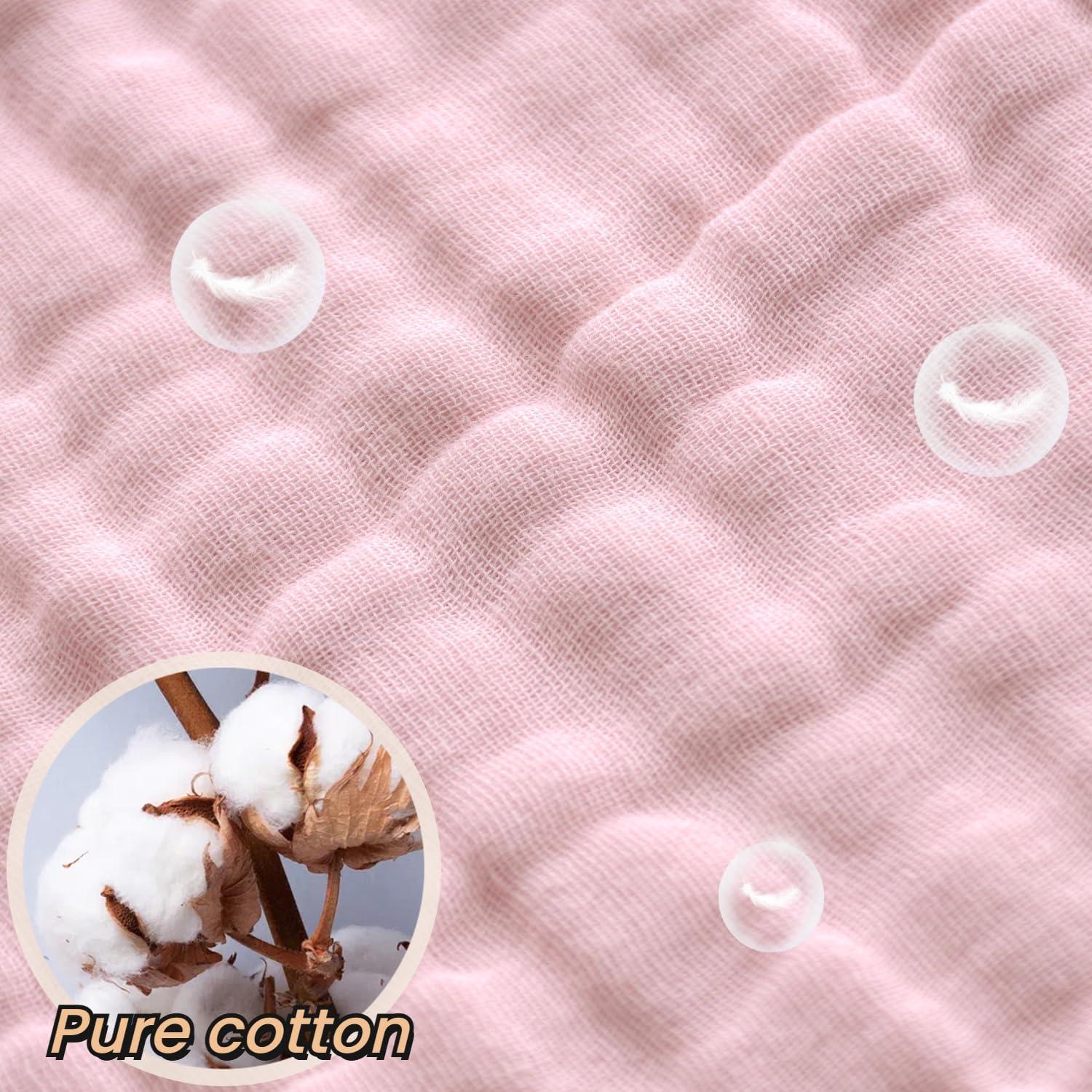 Baberos de Muselina MUKIN para Bebés - Paquete de 6 Ajustables