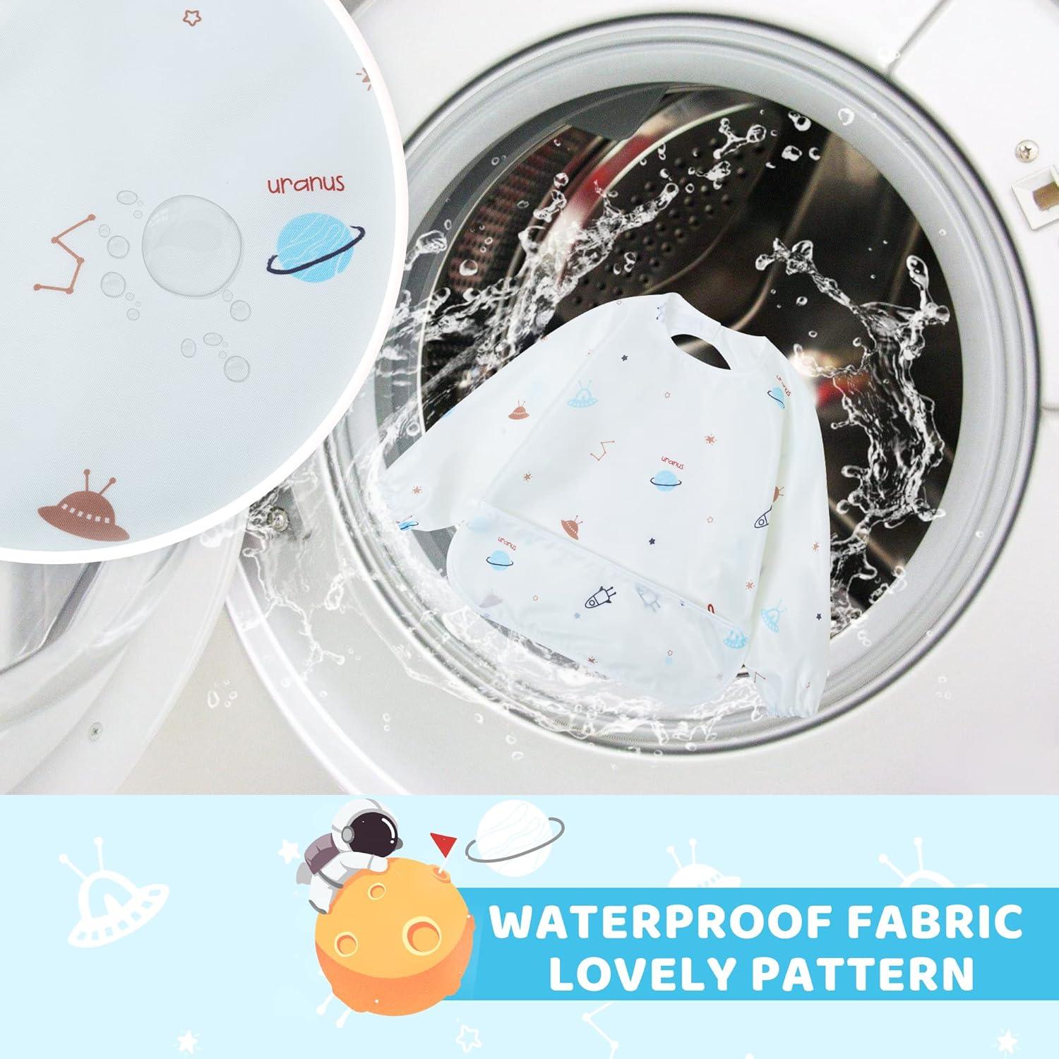 Babero Impermeable Little Dimsum para Bebés - Paquete de 2