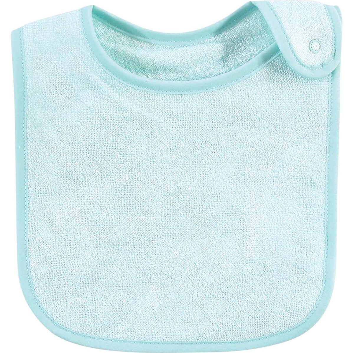 Baberos Unisex Hudson Baby de Rayón de Bambú - Menta Púrpura