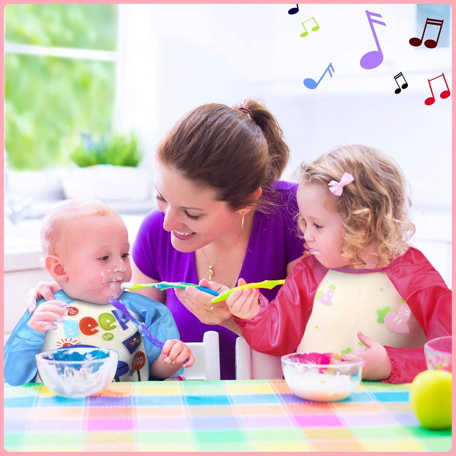 Delantal Impermeable para Niños JaGely - 12 Piezas con Manga Larga