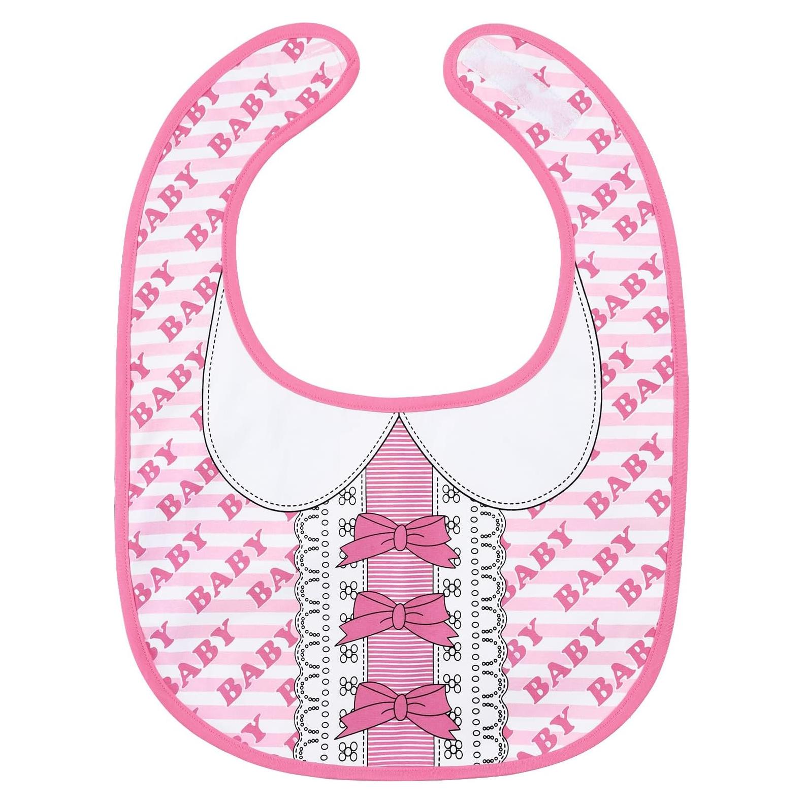 Babero Impermeable Adulto LittleForBig Rosa Ajustable