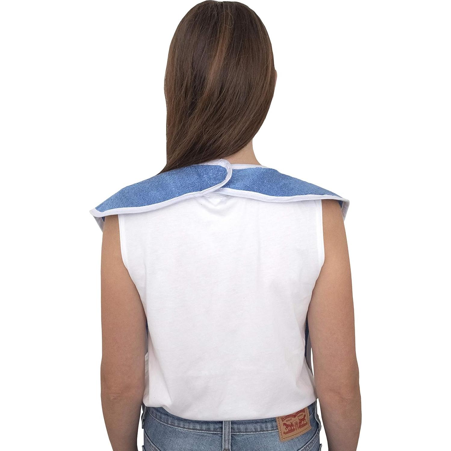 Baberos para Adultos Elaine Karen 3 Pack Algodón Ajustables