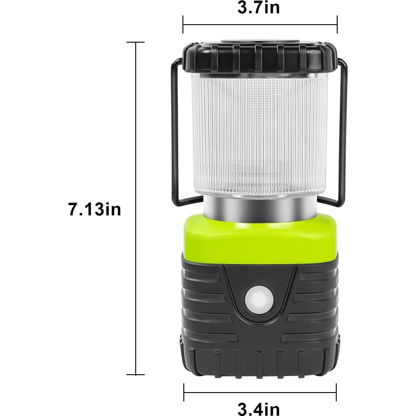 3 Paquetes Linterna LED Camping Jarxin 1000LM IP44 Recargable