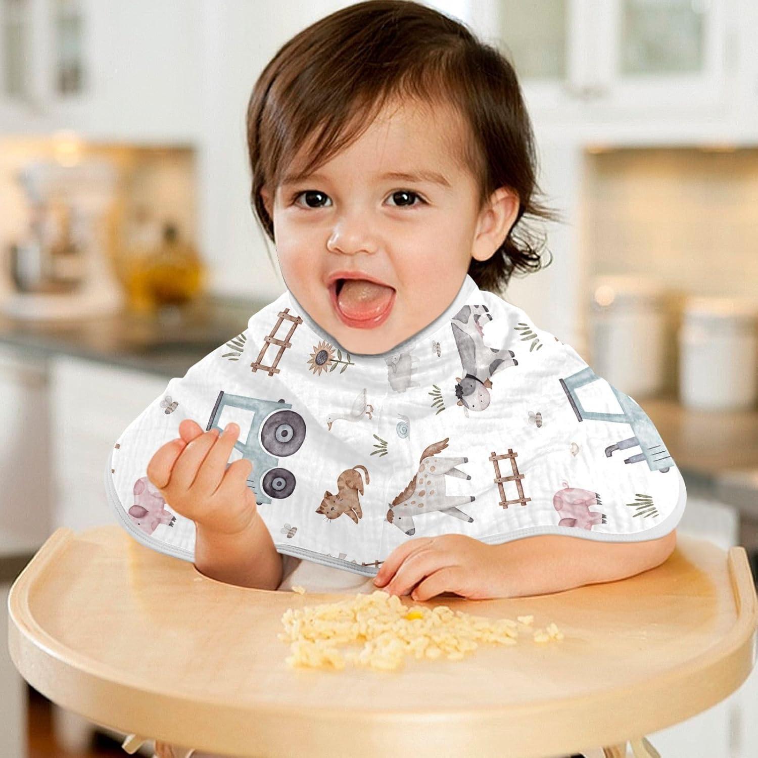 Paños de Eructo Burbuja 2 Unidades Algodón 55.88x27.94cm