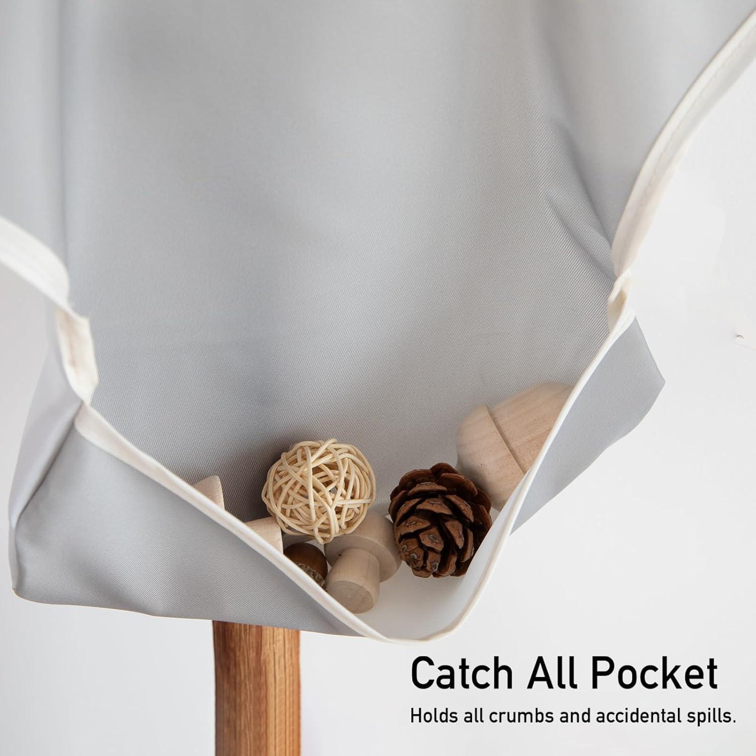 Baberos Impermeables Civarua Pack de 3 para Bebés