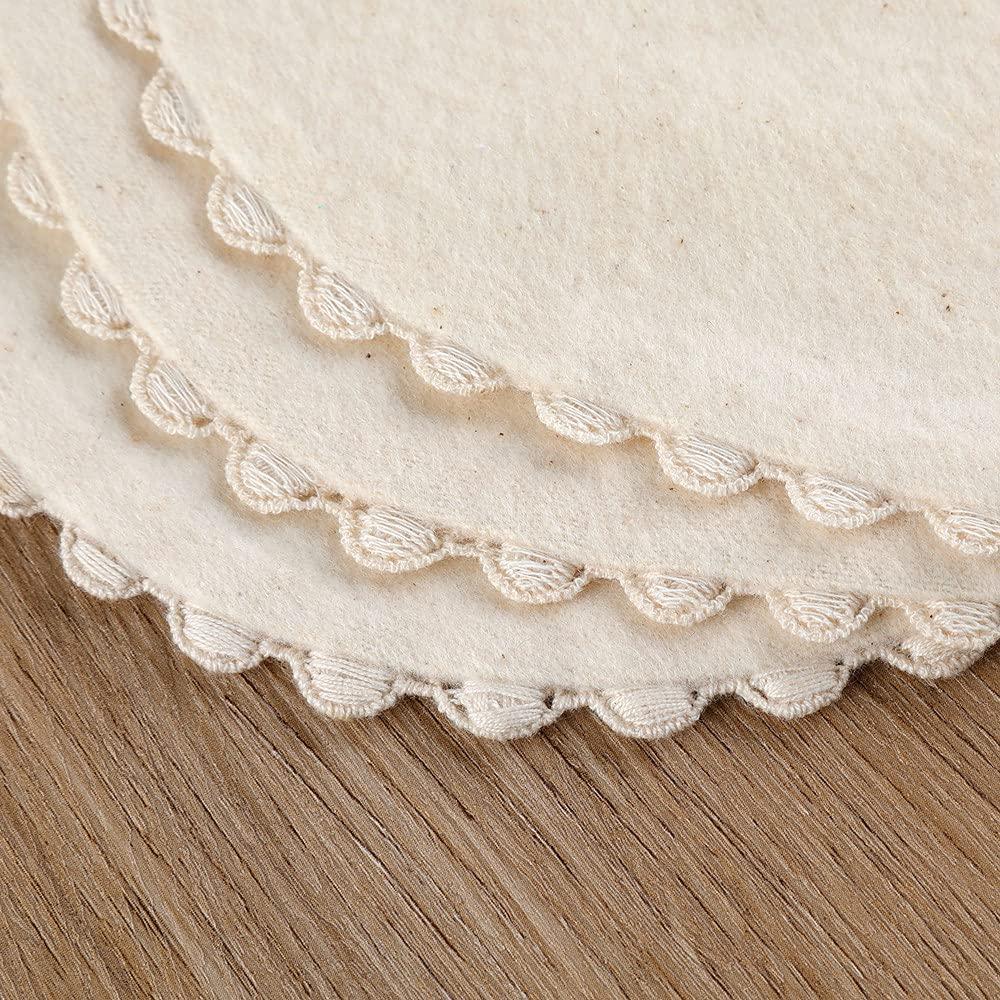 Babero Reversible GZMM Algodón Natural 0-12 Meses 2 Piezas