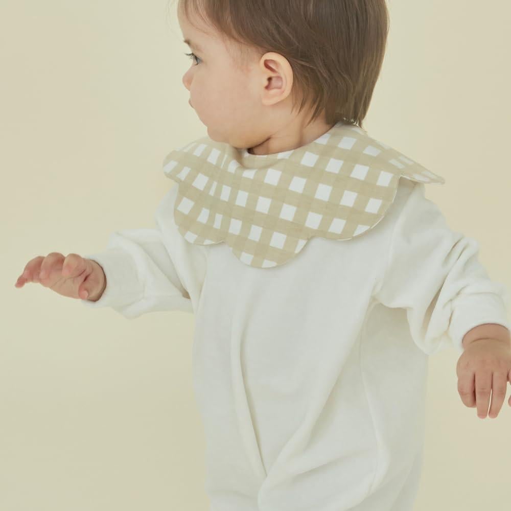 Conjunto de Baberos Konny Baby 360° Suaves y Absorbentes