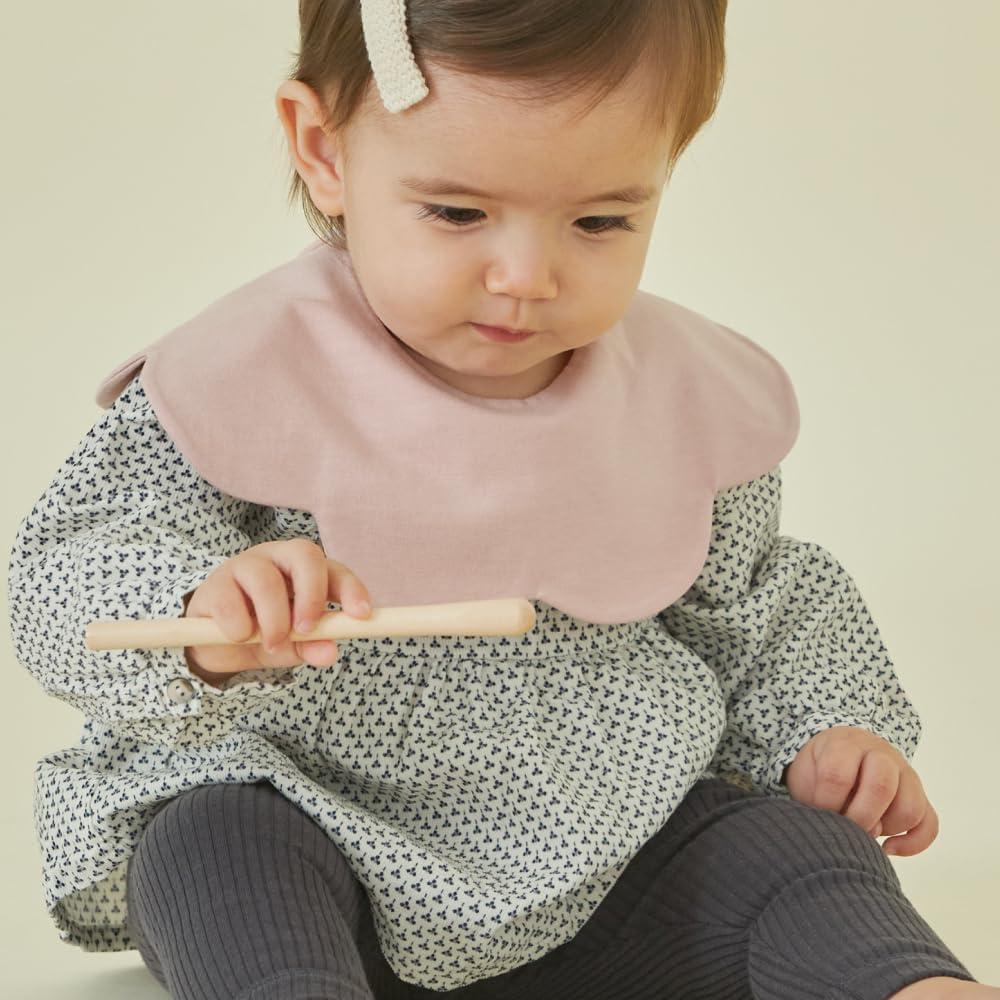 Conjunto de Baberos Konny Baby 360° Suaves y Absorbentes