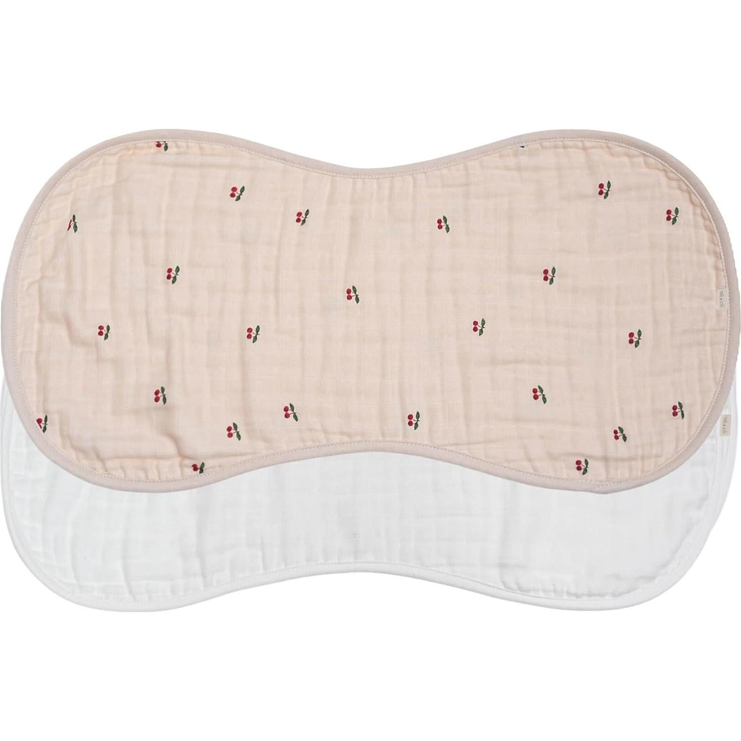 Pañuelos de Eructo Ali+Oli 2-pk Muselina Orgánica Bebés