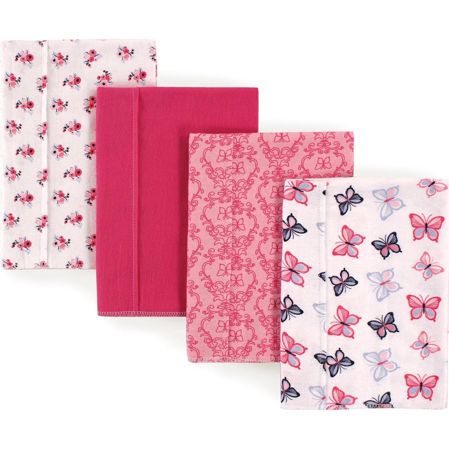 Pañales de Eructo Hudson Baby Algodón y Poliéster 8-Pack