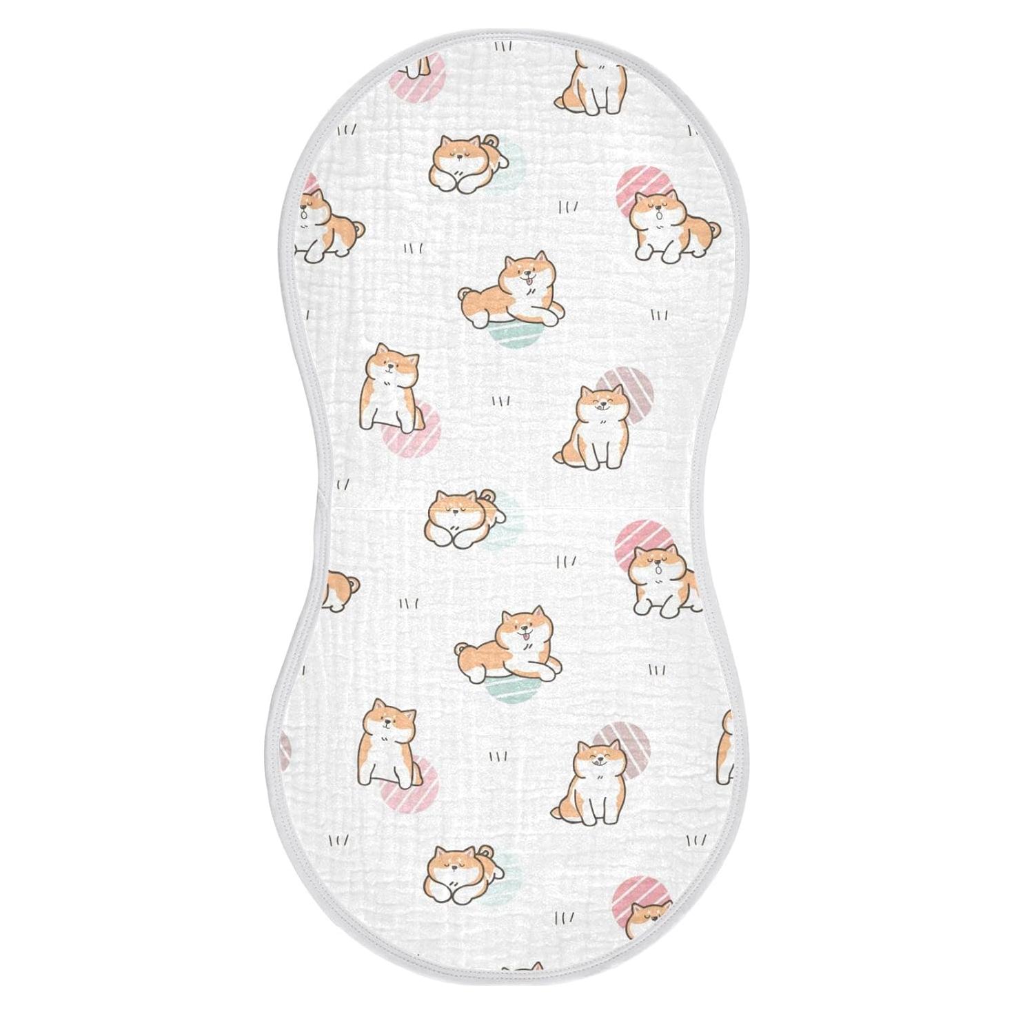 Paños de Muselina para Eructos Kigai - Algodón 56x28cm - 1 Paquete