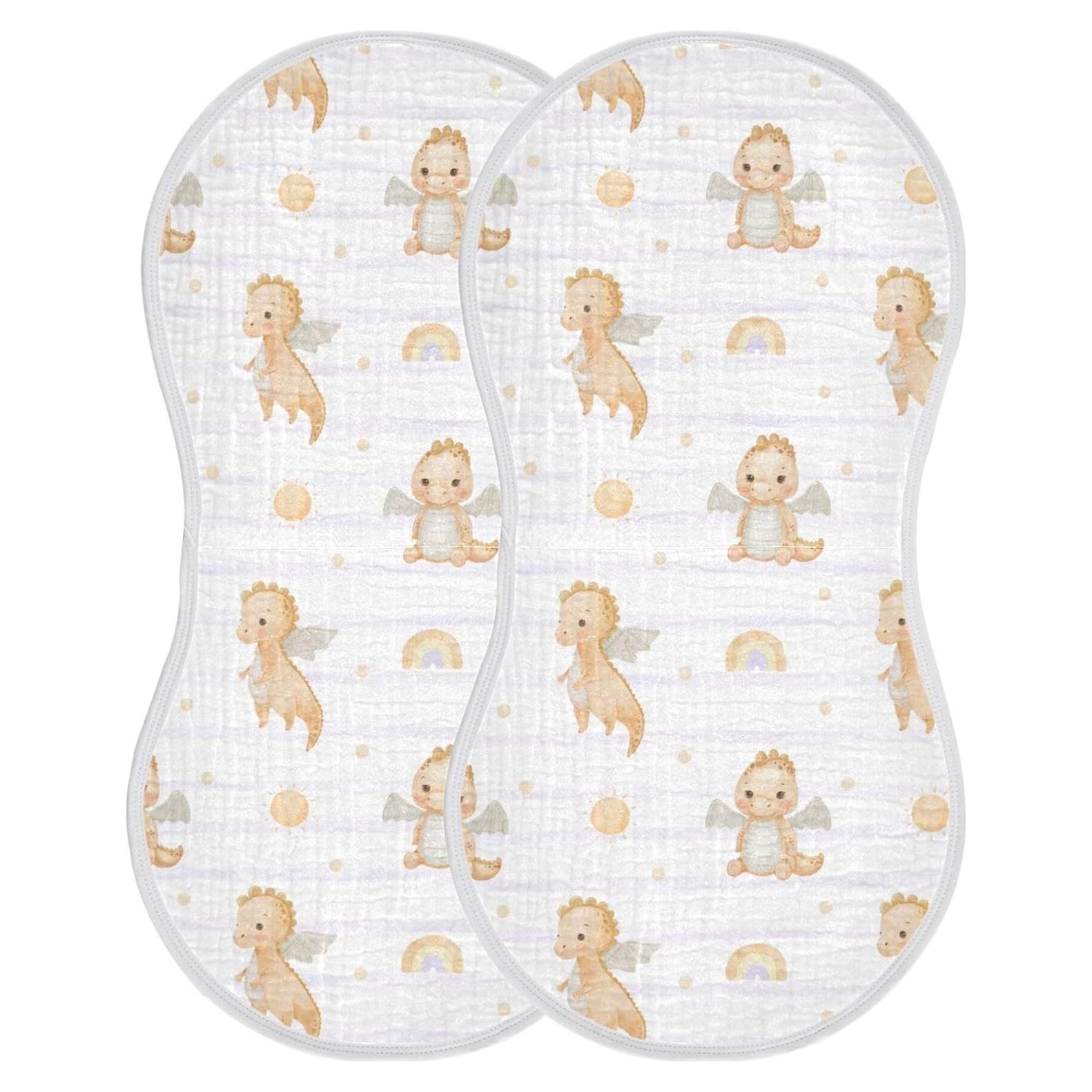 Paños de Muselina para Eructar YYZZH 56x28cm 100% Algodón