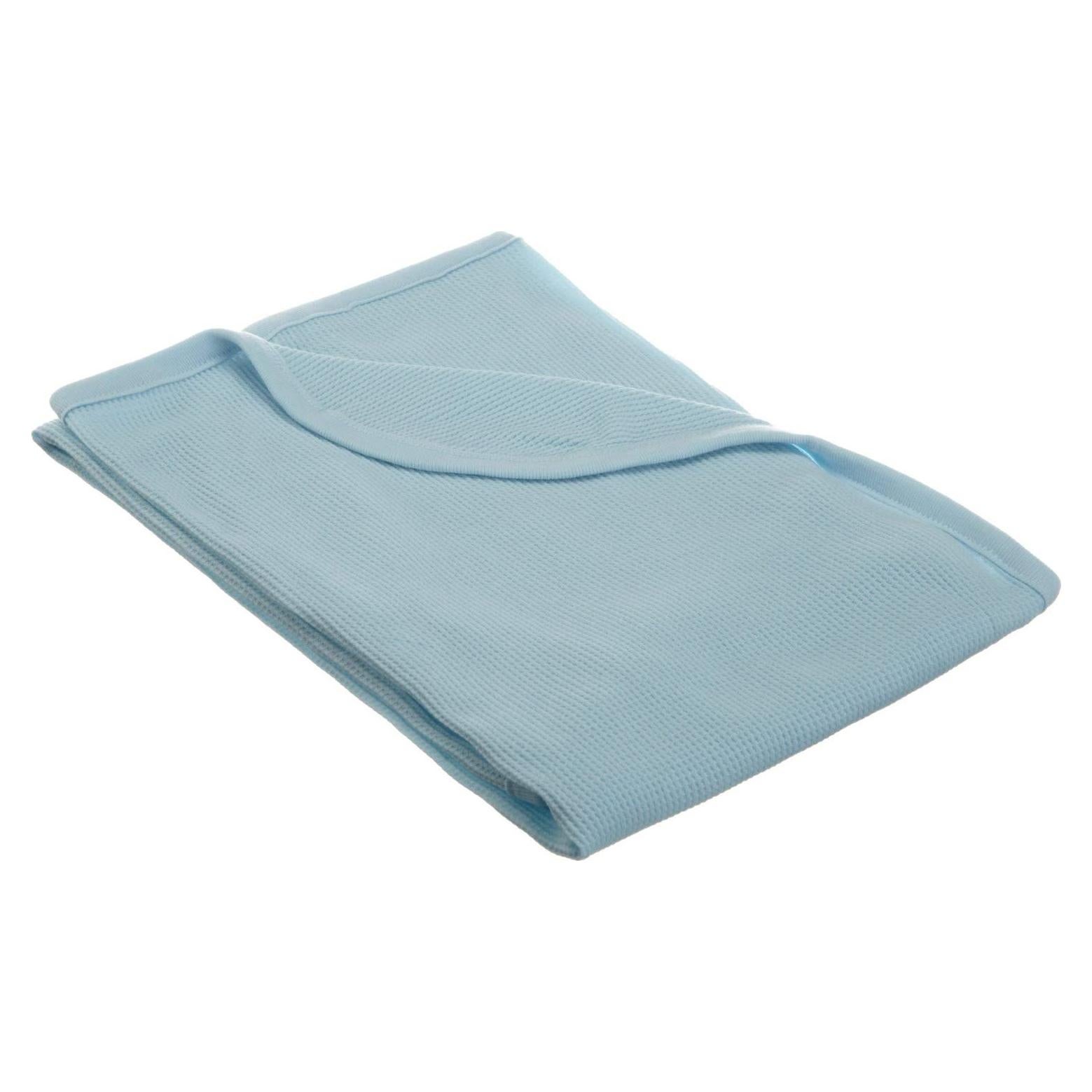 Manta de Envoltura Térmica TL Care 100% Algodón Azul 76.2x101.6 cm