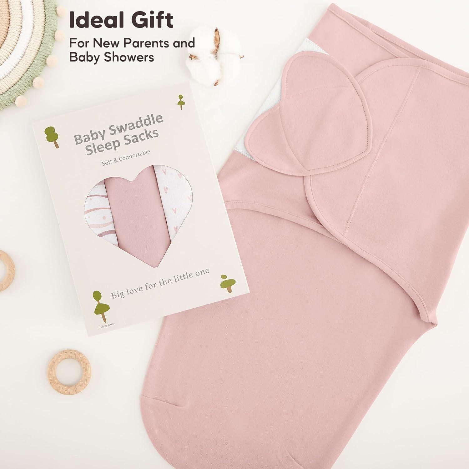 Sacos de Saco para Bebés Susurration, 100% Algodón, Paquete de 3