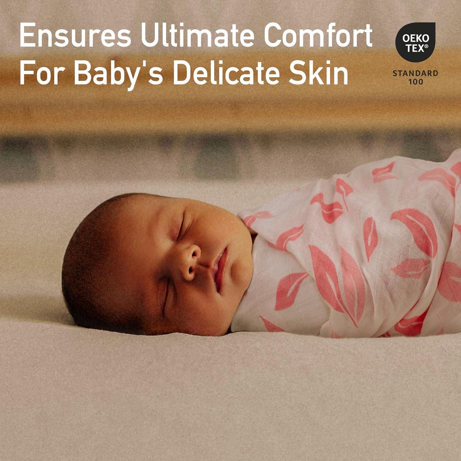 Mantas de Muselina GLLQUEN BABY 4-Pack 101.6x88.9cm Floral