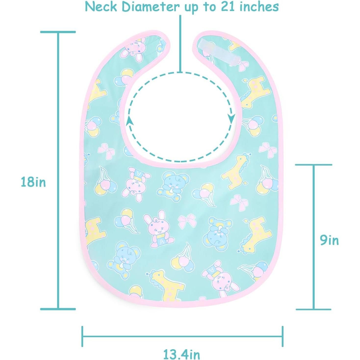 Babero Adulto Impermeable LittleForBig Desfile de Bebés