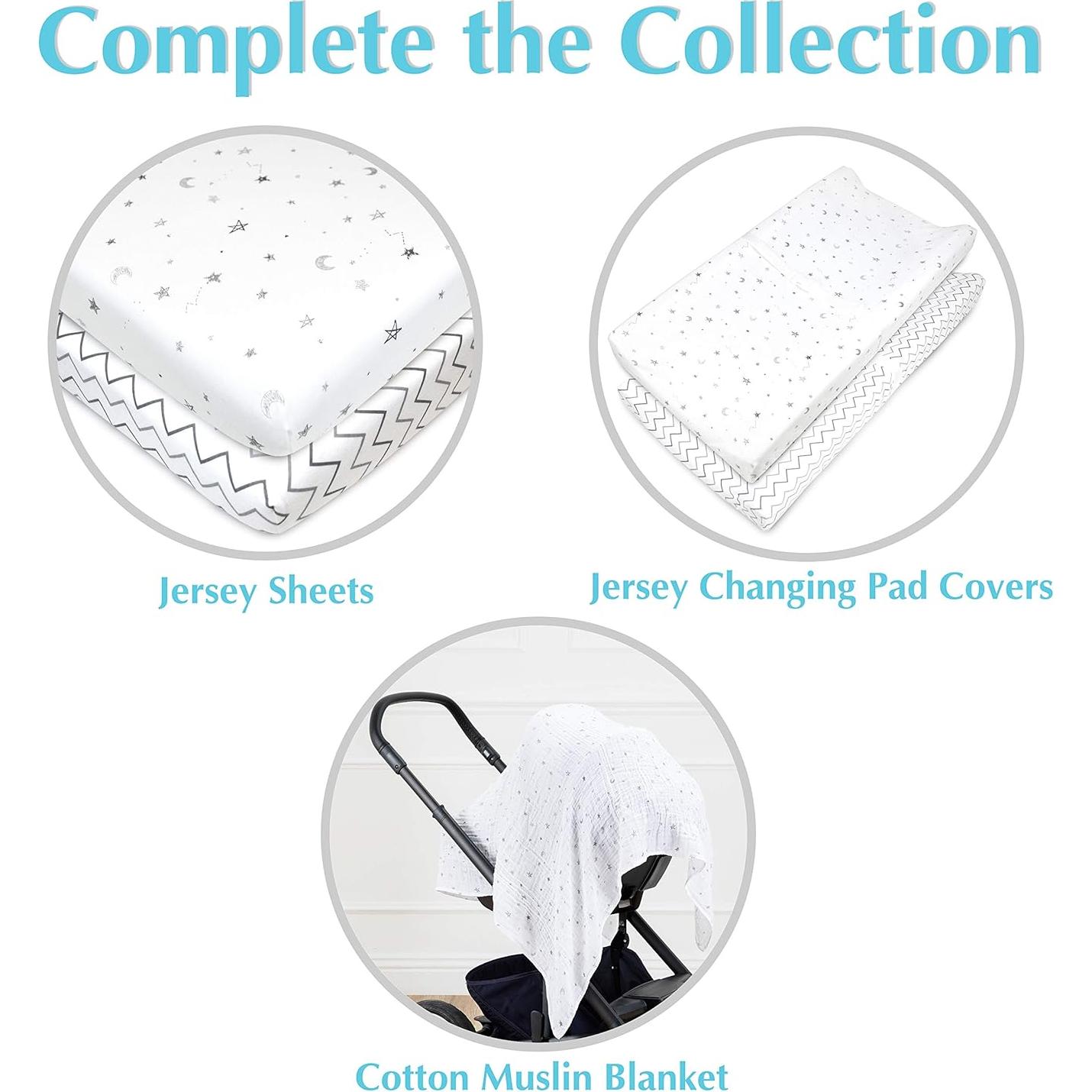 Manta de Muselina 100% Algodón Compañía Americana Bebés 120x120 cm