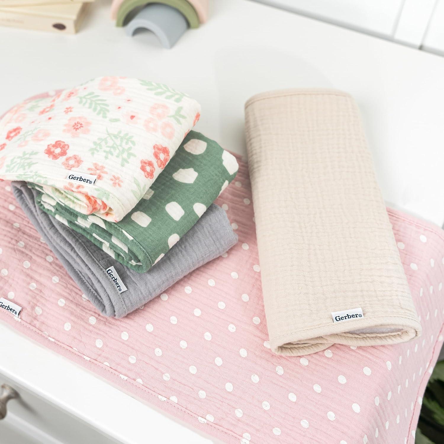 Pañales de Muselina para Eructos Gerber 5-Pack 20x25cm