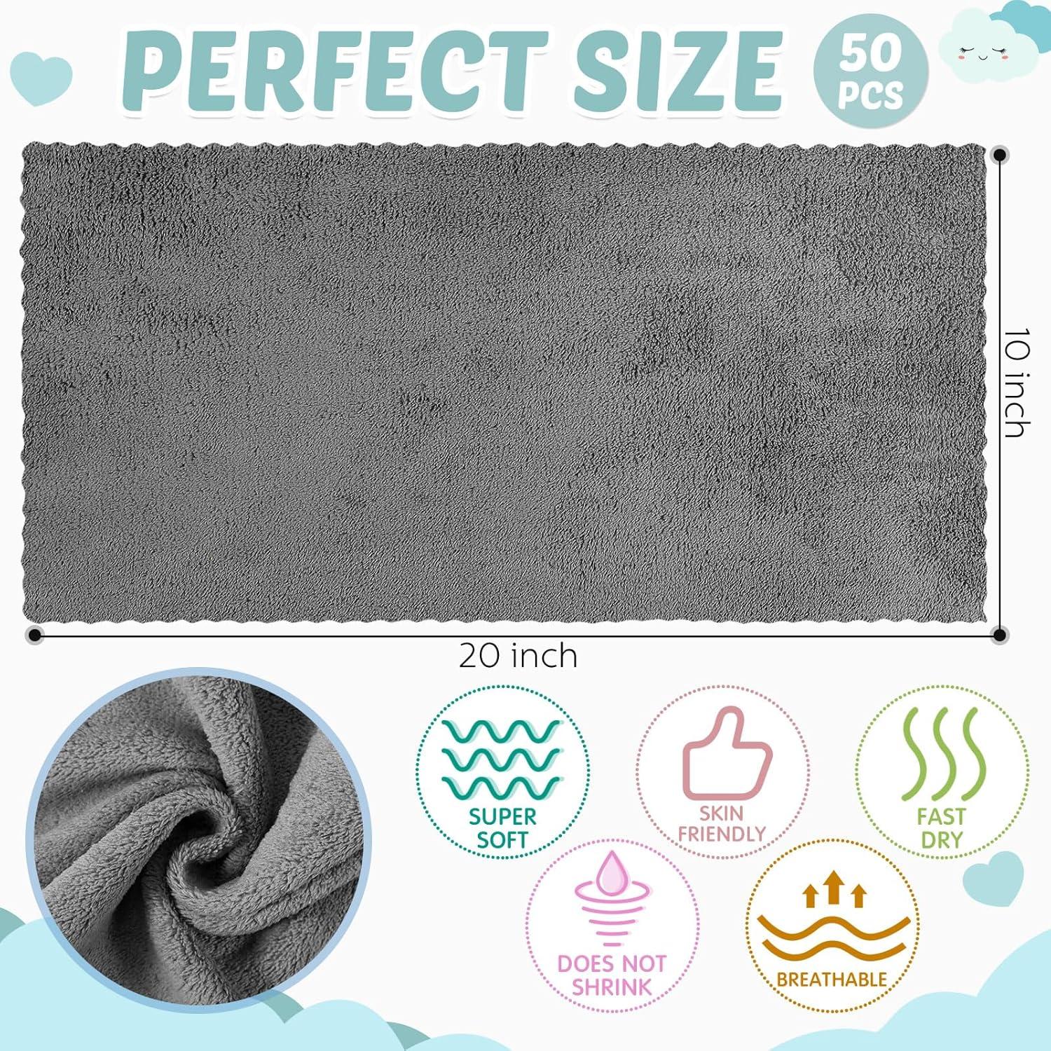 Paquete de 50 Paños para Eructar Bebé Newwiee 50x25 cm