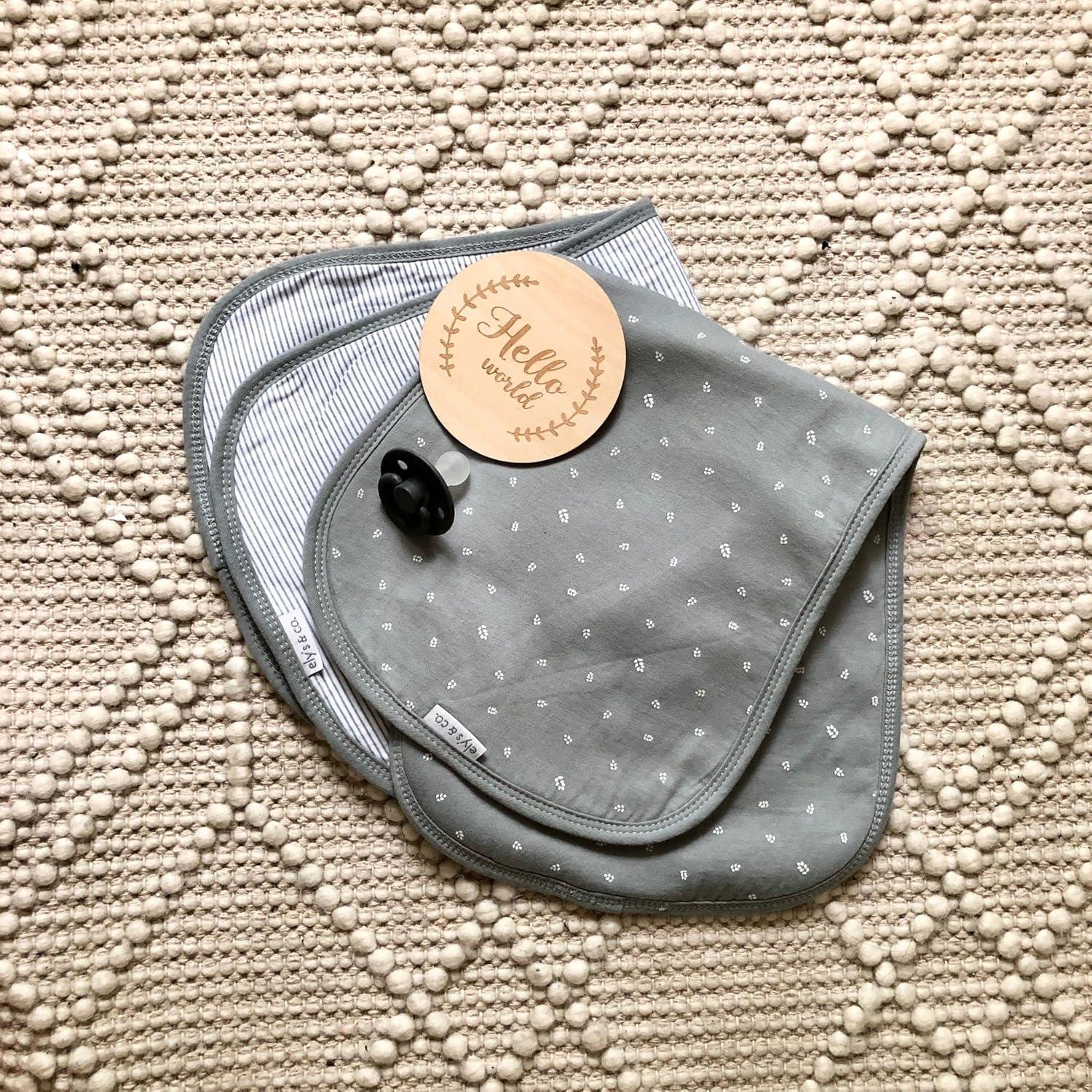 Pañales de Eructo Ely's & Co. - 5 Piezas Algodón Absorbente