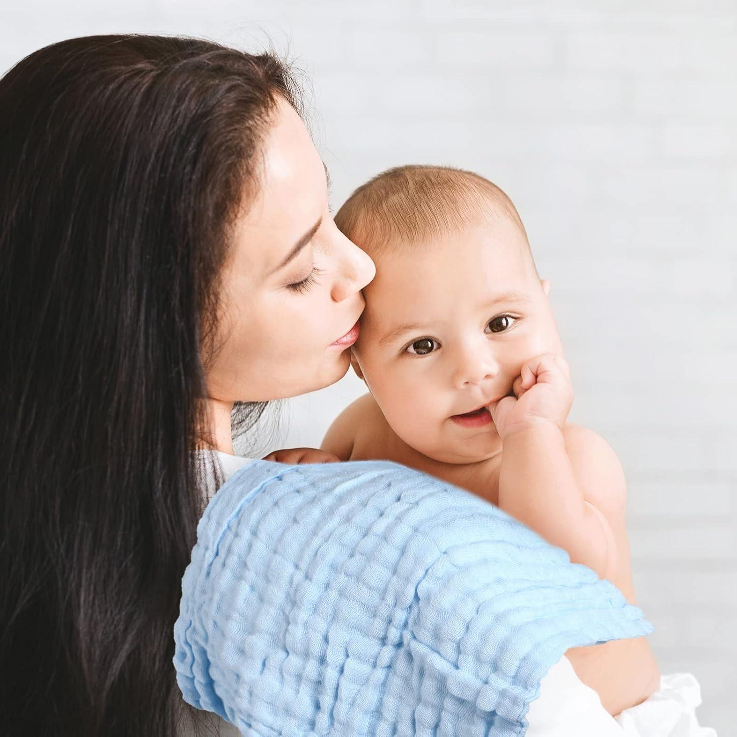 Paños de Muselina Chumia 30 Pcs Algodón 30x30 cm Bebés