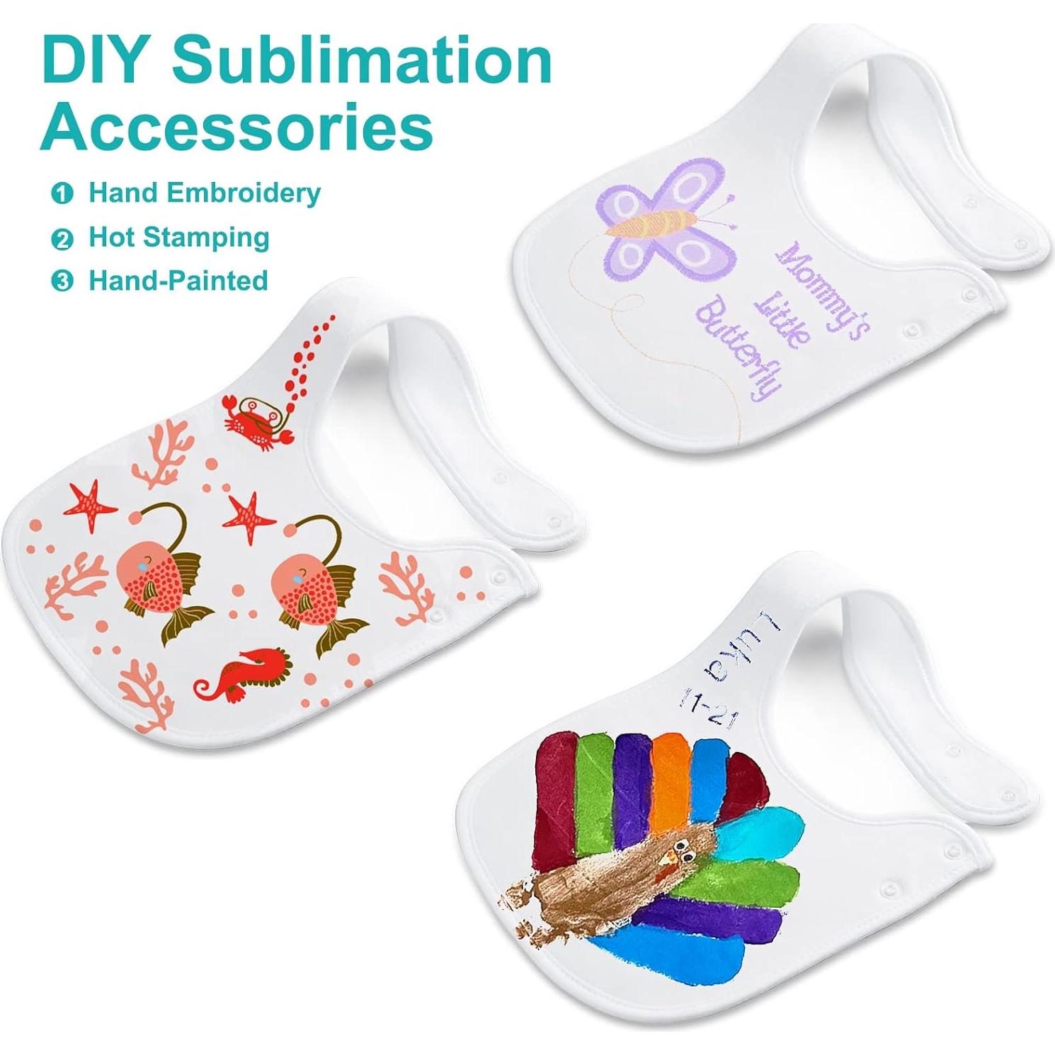 Conjunto de 12 Baberos de Banda Algodón Orgánico Benoxine