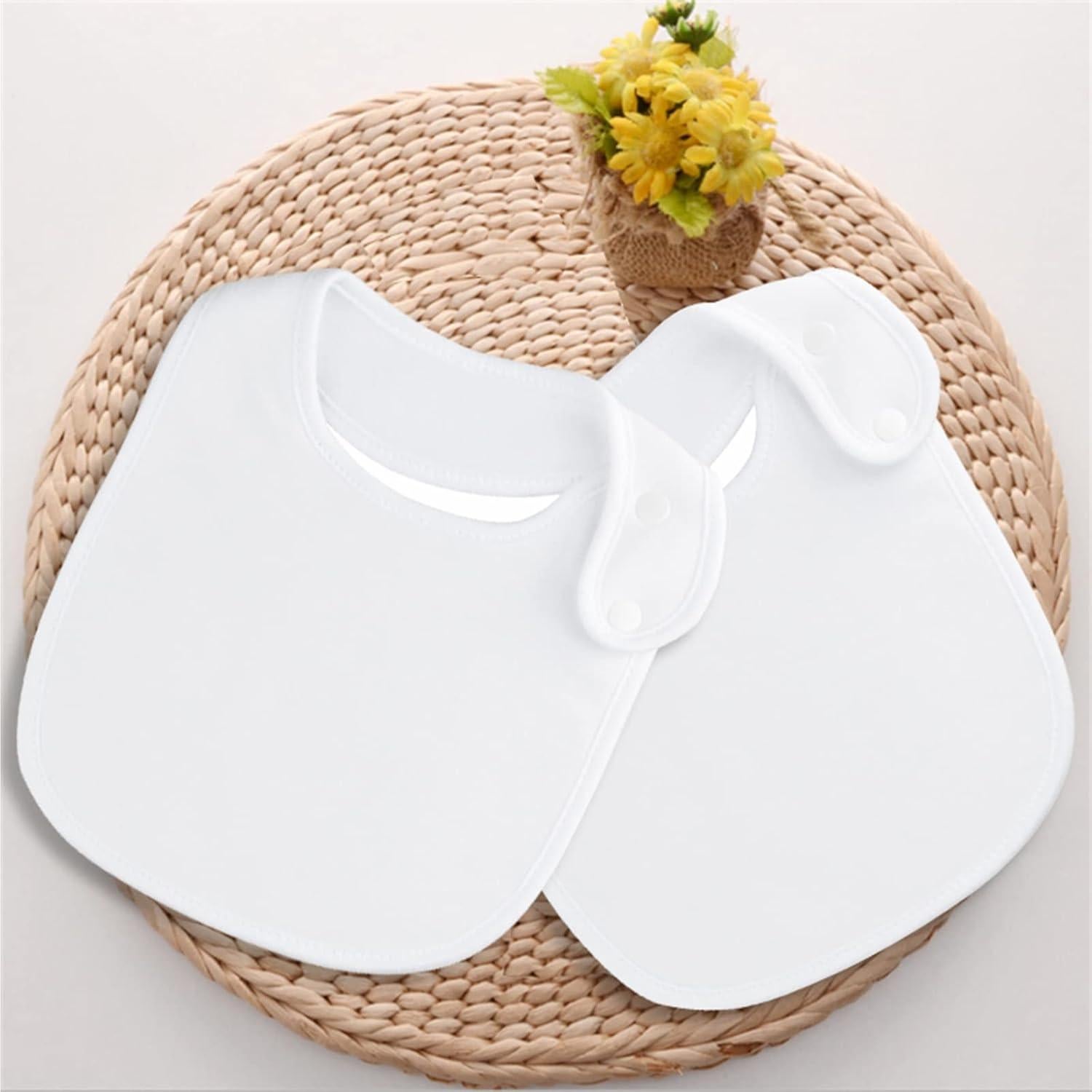 Conjunto de 12 Baberos de Banda Algodón Orgánico Benoxine