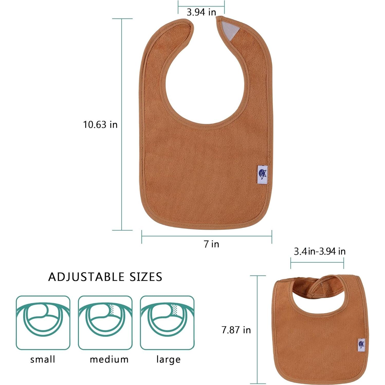 Baberos Impermeables SPINFOX para Bebés Unisex - 10 Unidades