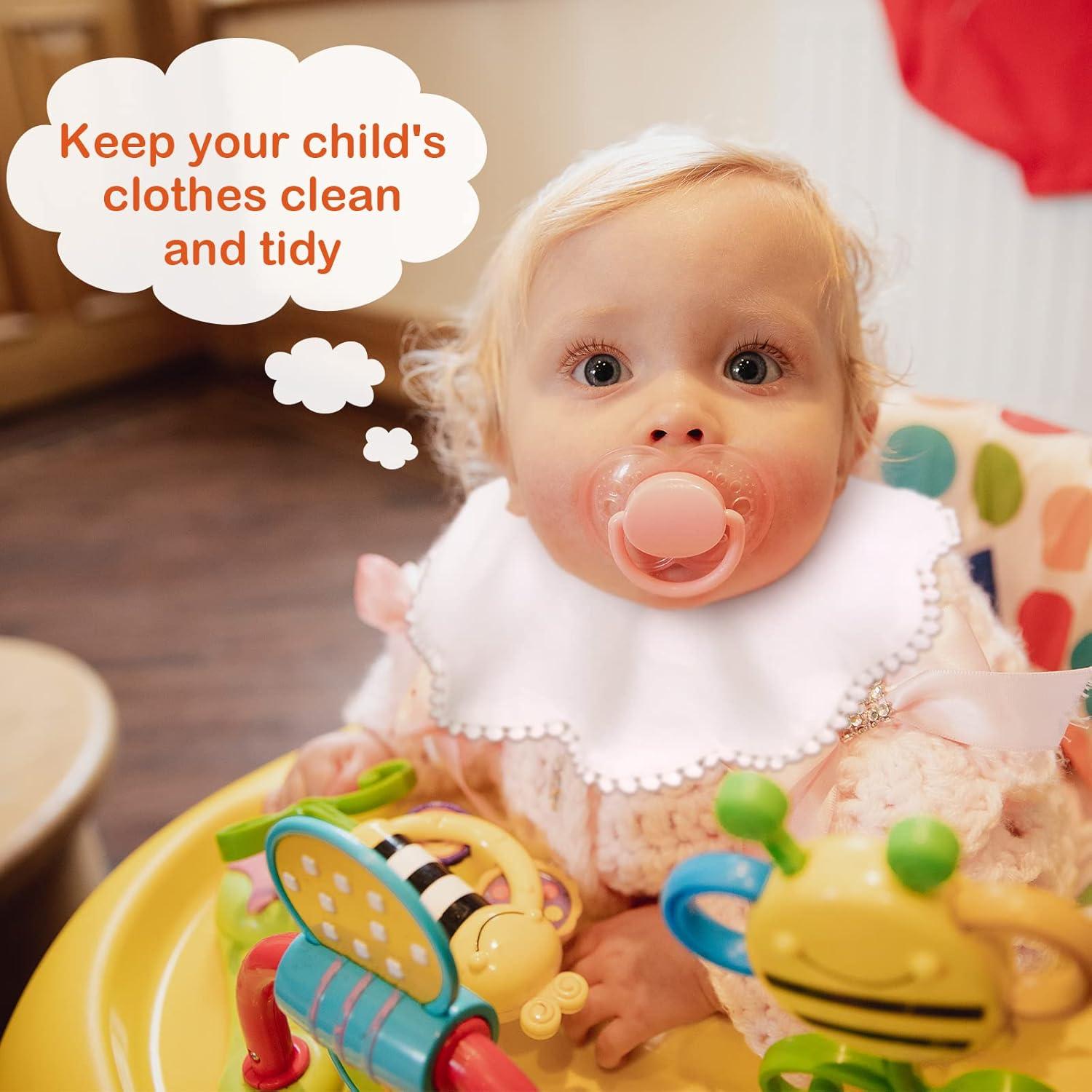 Set de 4 Baberos Bandana Muselina JenPen para Bebé