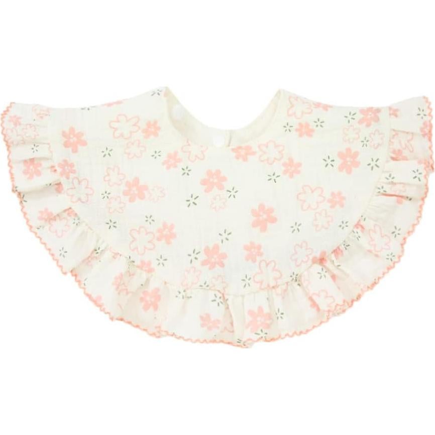 4 Baberos de Muselina Unisex Algodón para Bebés 0-36 Meses